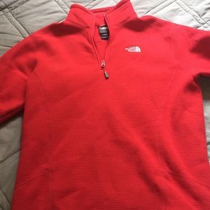 North Face medium 3/4 zip